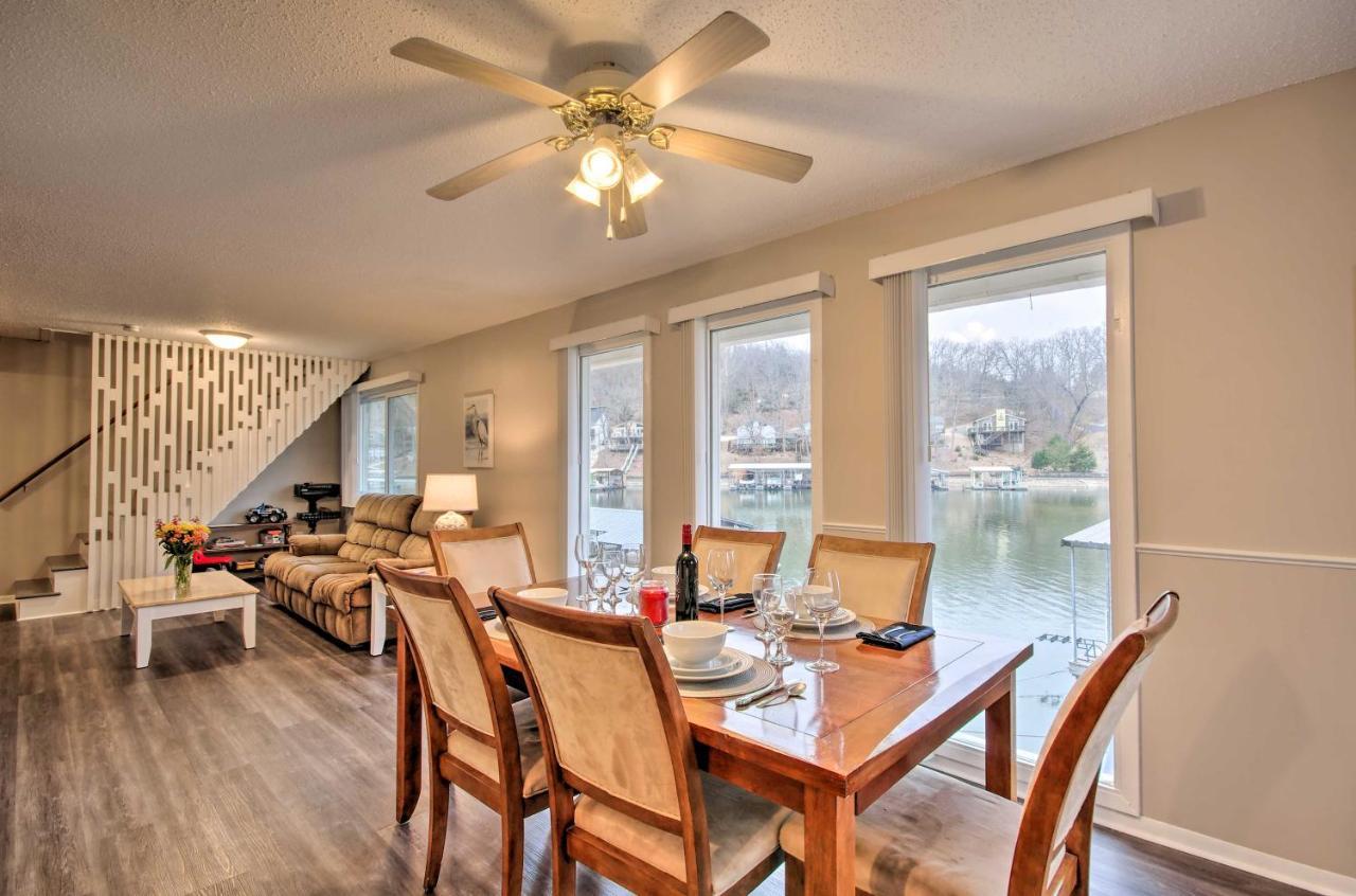 On-The-Water Retreat With Dock Pet Friendly! Vila Lake Ozark Exterior foto